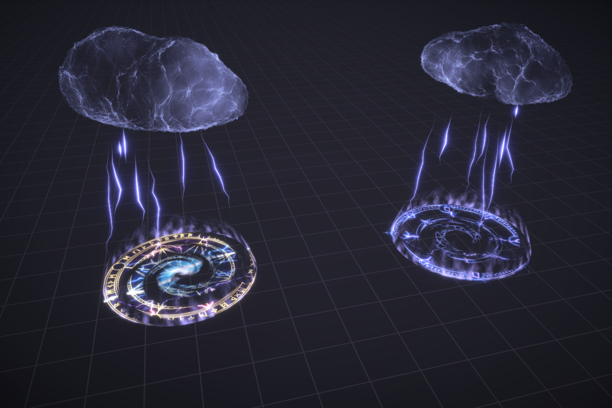 Stylized Thundercloud VFX
