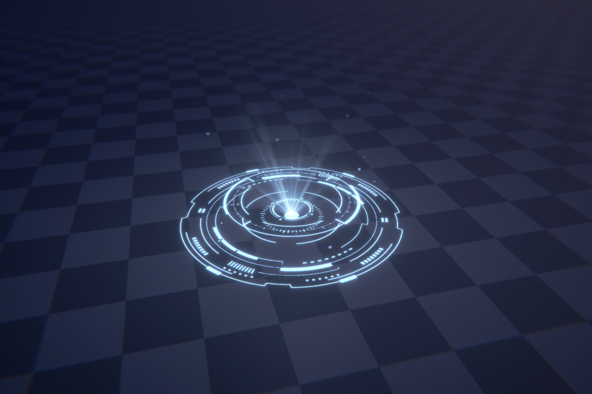 Hologram HUD Circle VFX