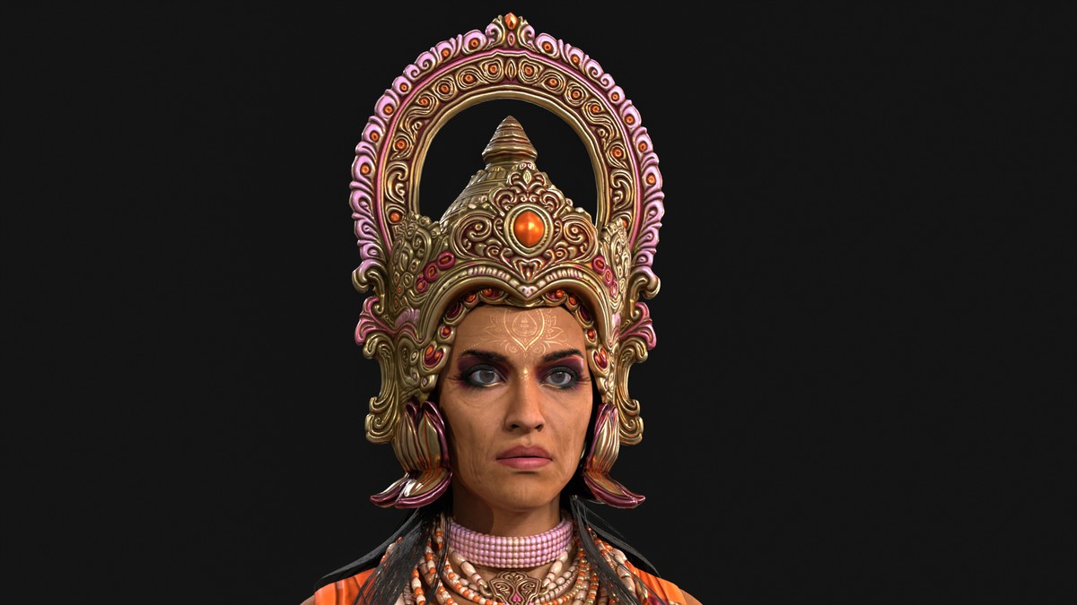 Indian Goddess Saraswati
