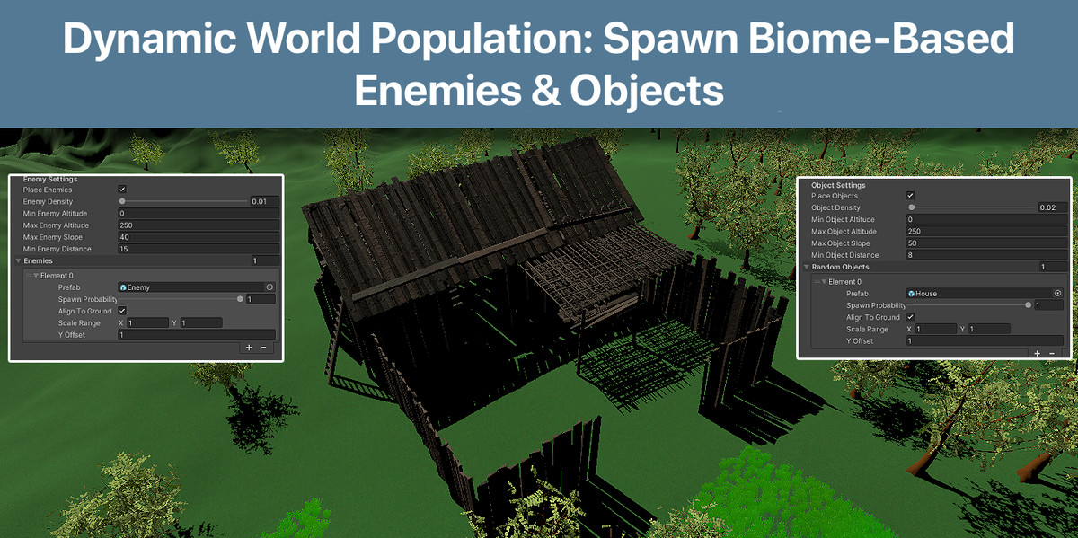 Procedural World Generator Mega Bundle - Voxel + Mesh + Terrain Builder