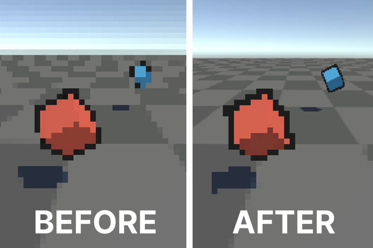 Depth Based Pixelator - Pixelize Your 3D Scenes