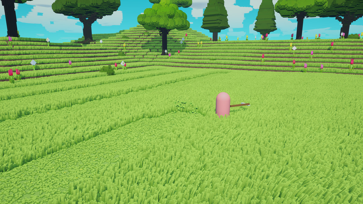 Cozy Stylized Voxel Grass – Full 3D Grass System for URP