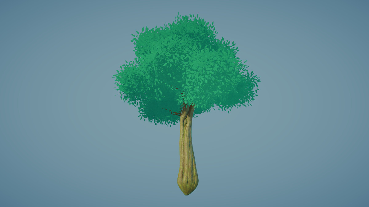 Animated Stylized Trees