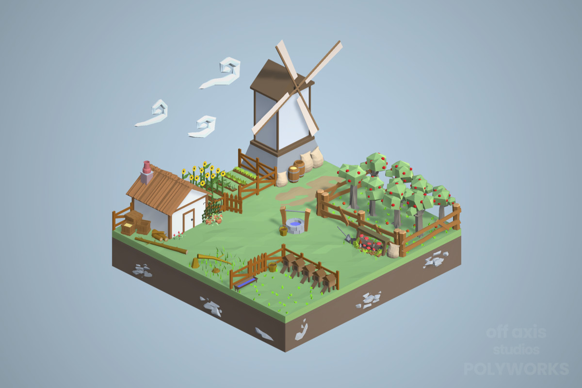 Low Poly Mega Pack - Polyworks