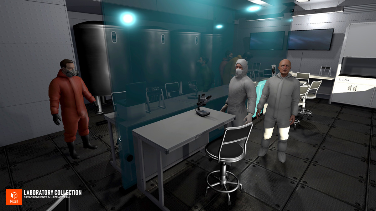 Laboratory Collection - 3 Environments & Hazmat Team