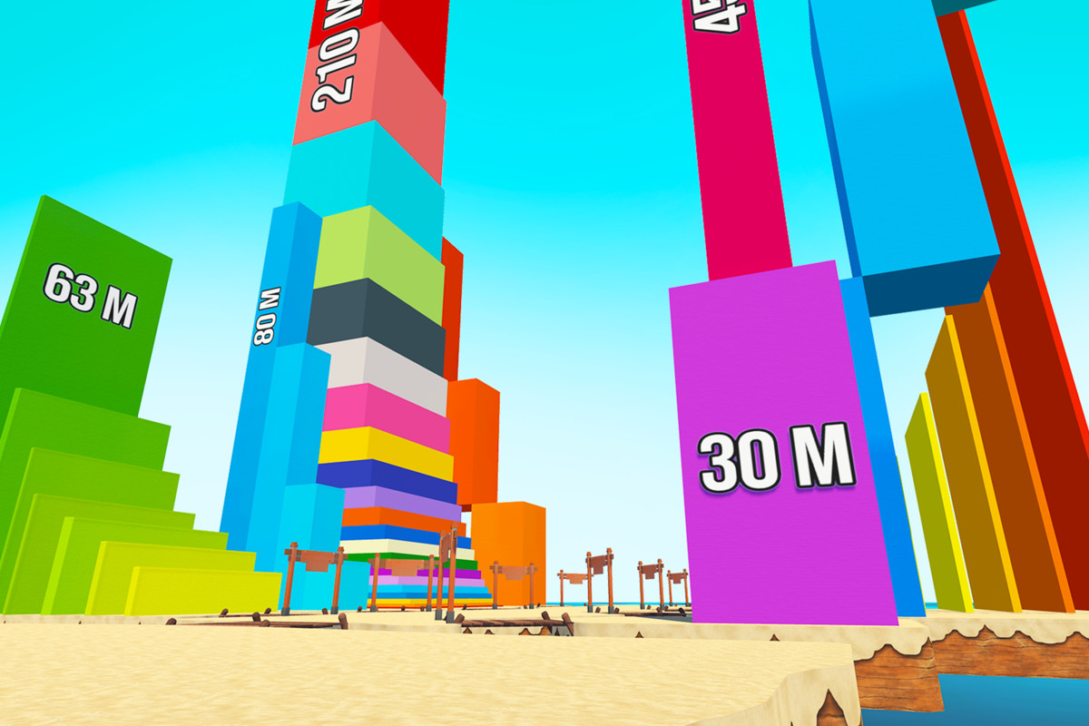 OBBY +1 Jump per Click Level Pack