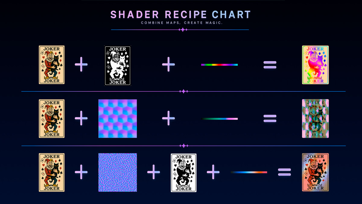 Prismatic Card Shader