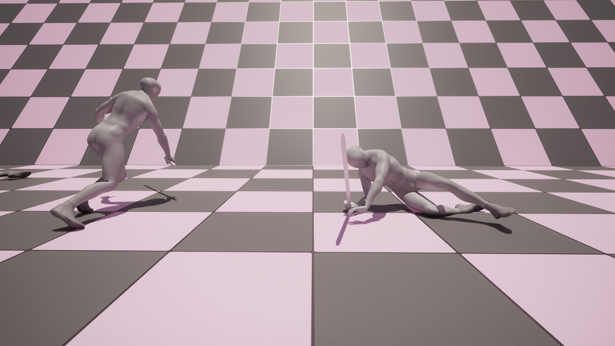 Knight Sword Fight Anim Set