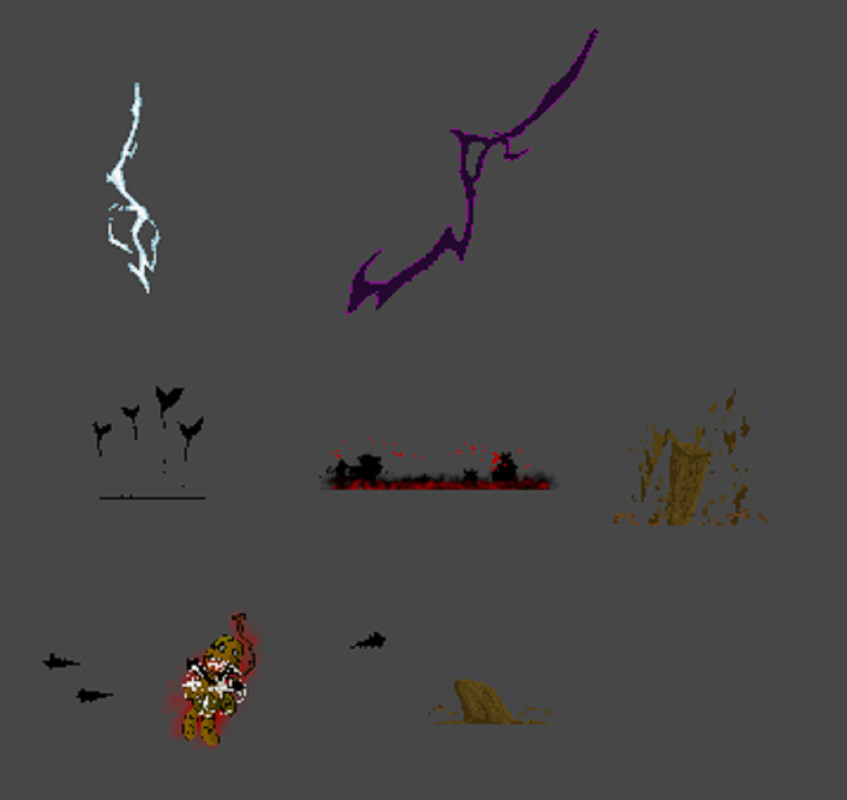 2D Pixel Character Pack – Wizard Class + Skill Effects