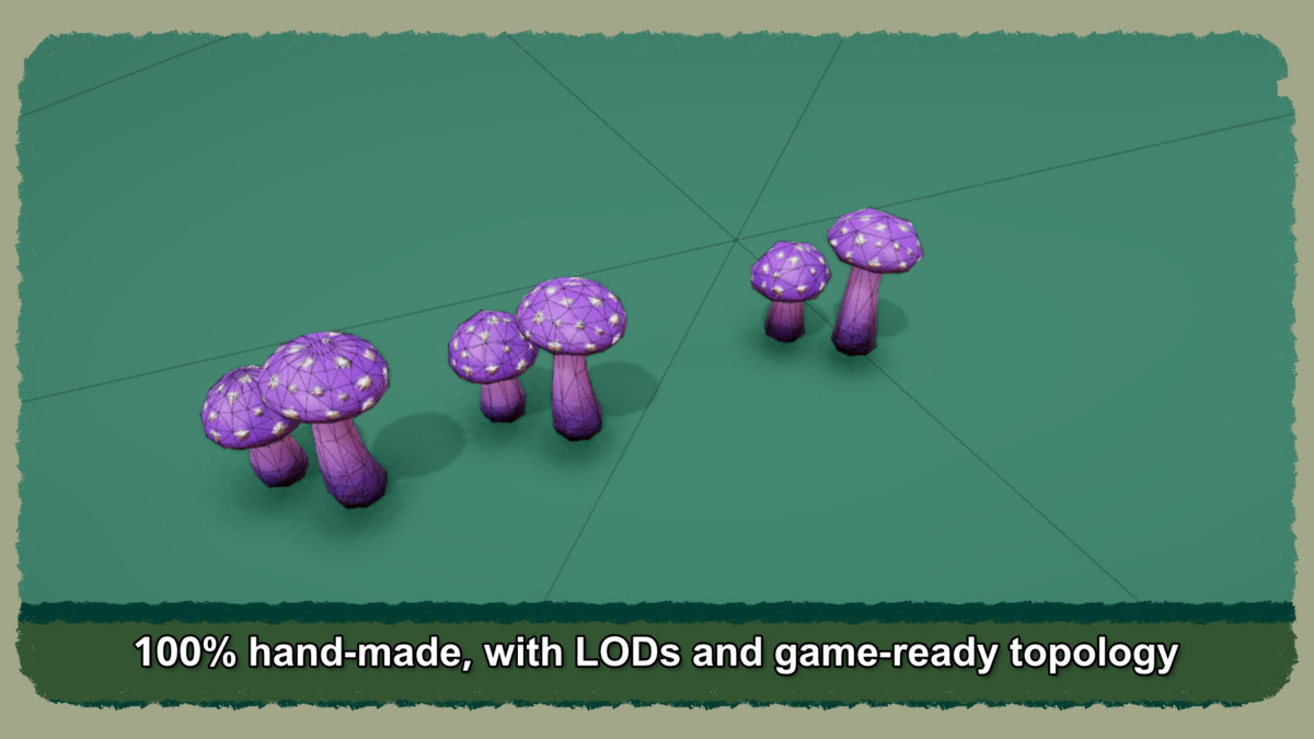 PIDI COSY: Stylized Mushrooms Vol 3