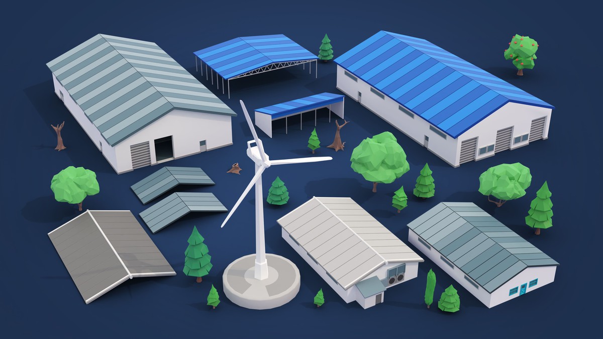 Farm - Low Poly 3D Models Pack