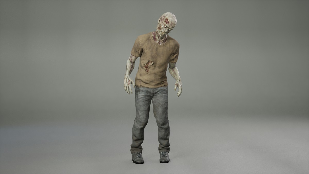 Zombie man