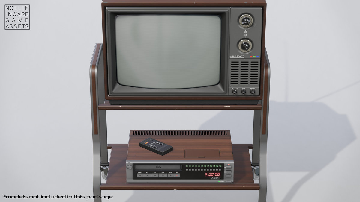 80s TVs Vol.1 Common Tabletop TVs