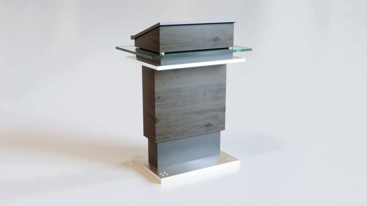 News Studio 3D Props Set - Broadcast Desks, Studio Lights, Furniture for VR