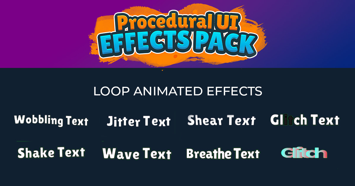 Procedural UI Effects & Animations