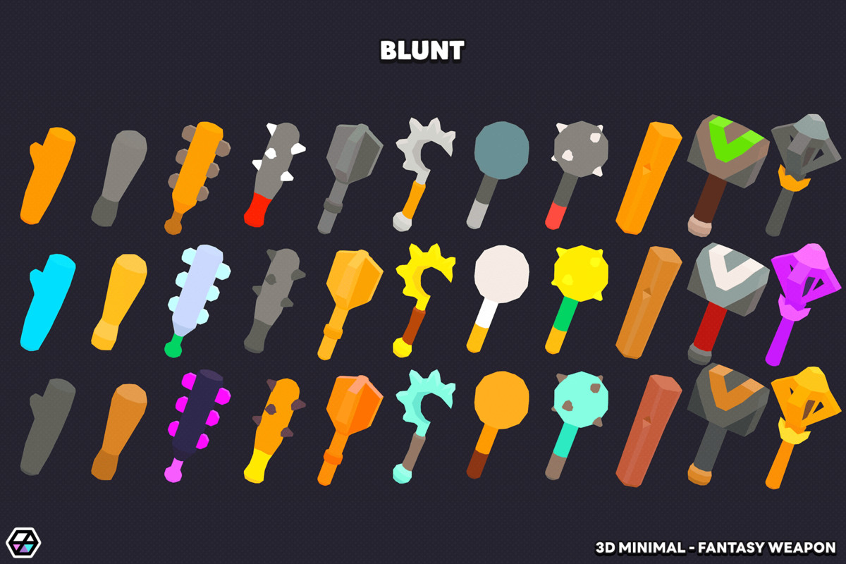 3D Minimal - Fantasy Weapon