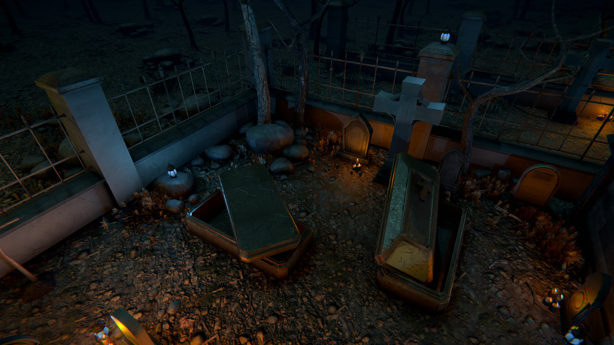 Realistic Cemetery Asset Package