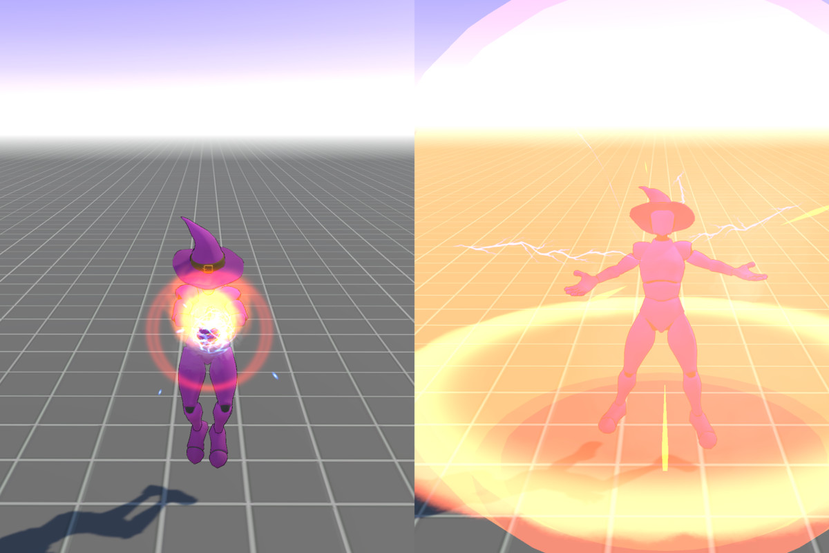 Human Spellcasting Animations