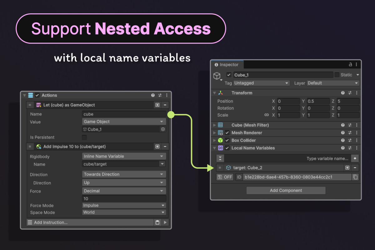 Inline Variables | Game Creator 2