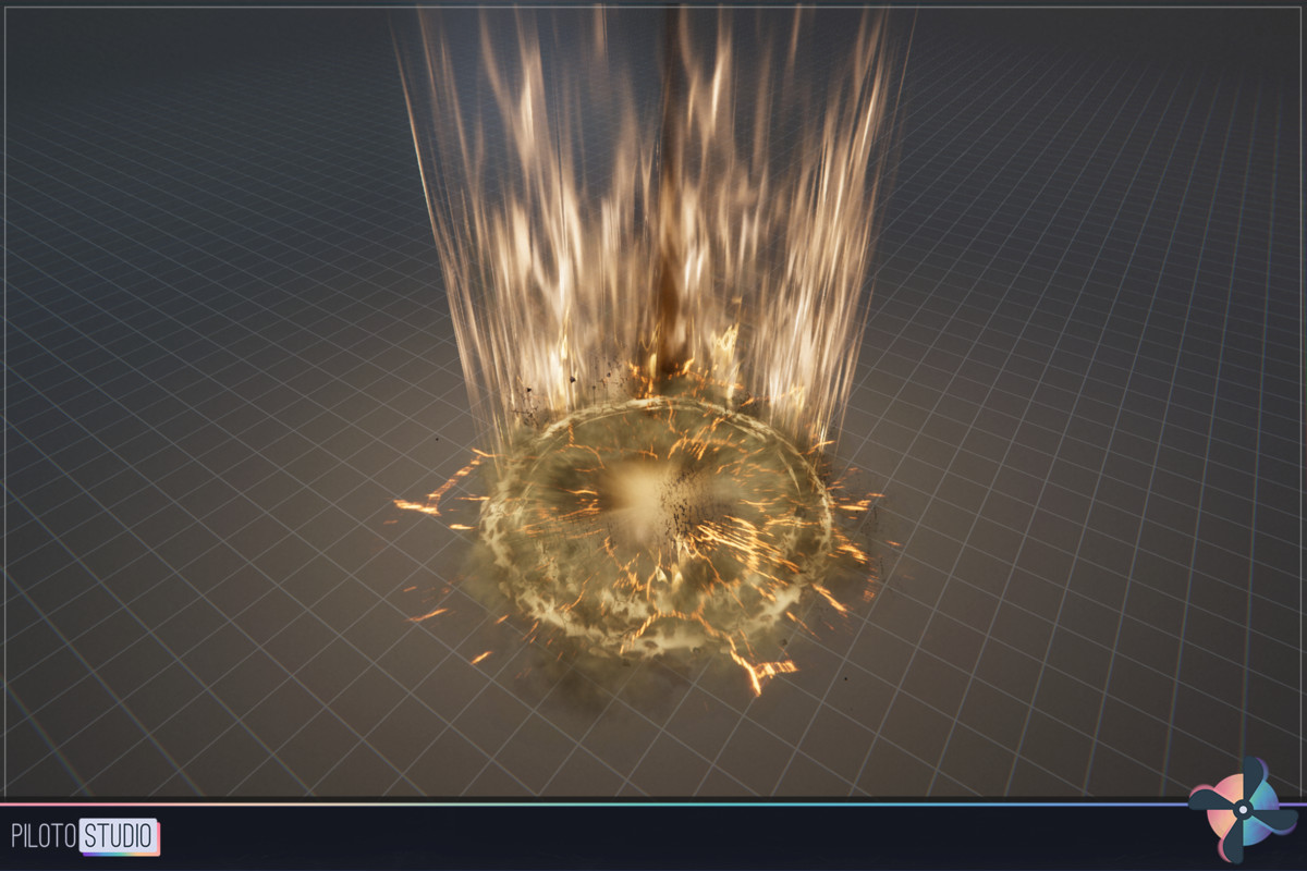 Realistic ARPG Ground Slams VFX