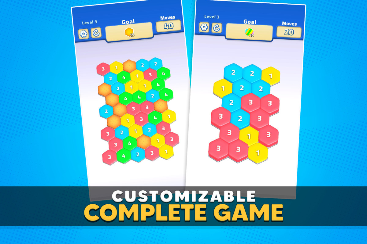 Hexa Puzzle | Game Template