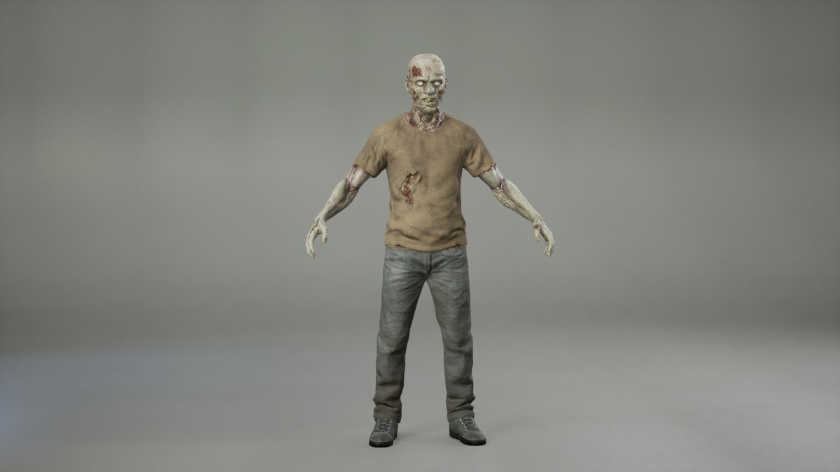 Zombie man