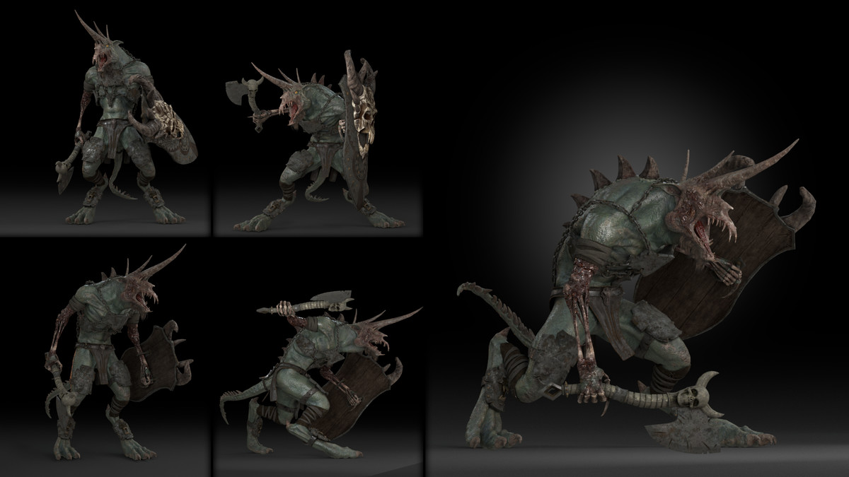 Ashen Brutal Warrior