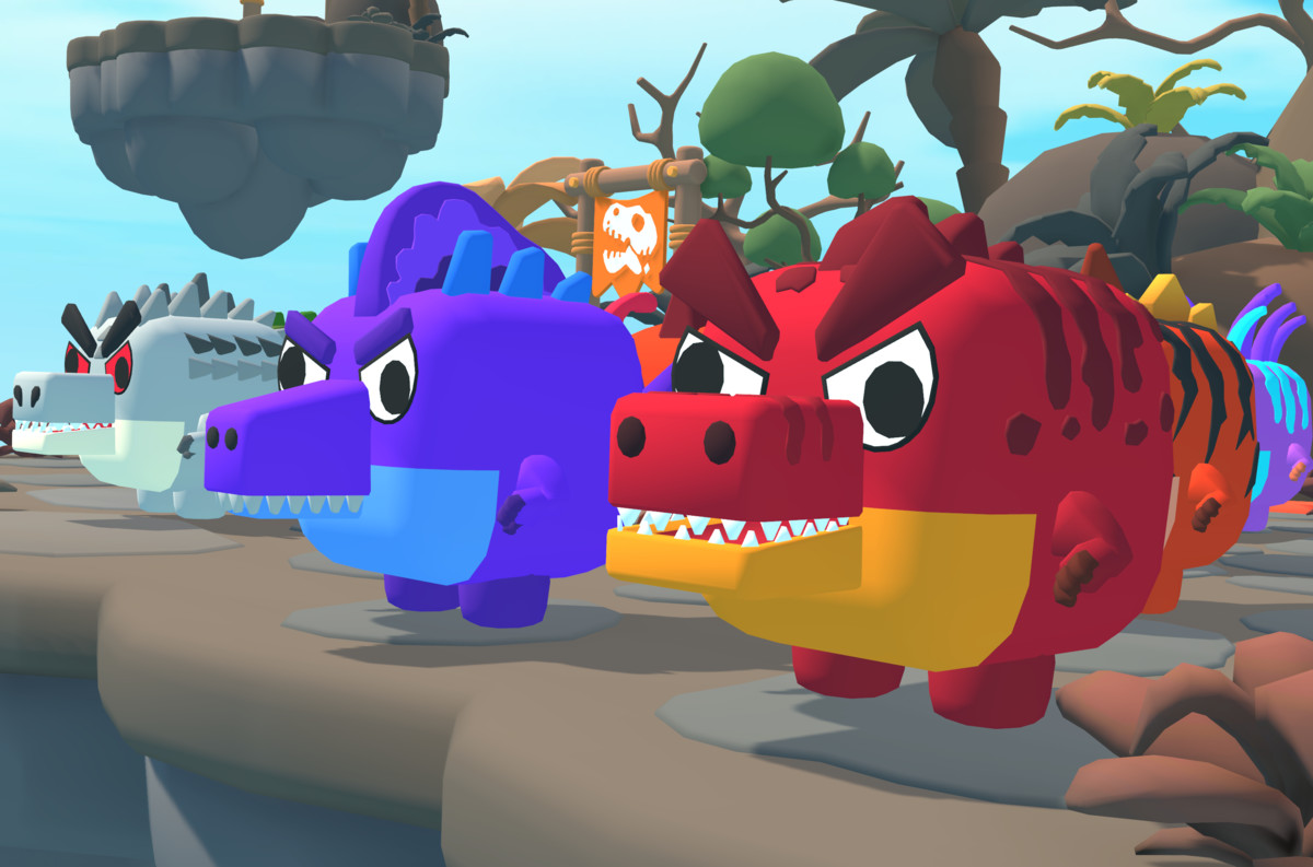 Cute Magic – Cube Dinosaurs Pack 4