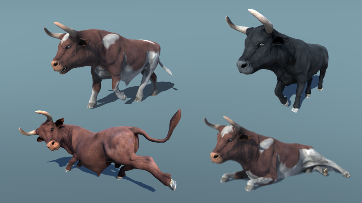 Domestic Animal - Bull (Full)