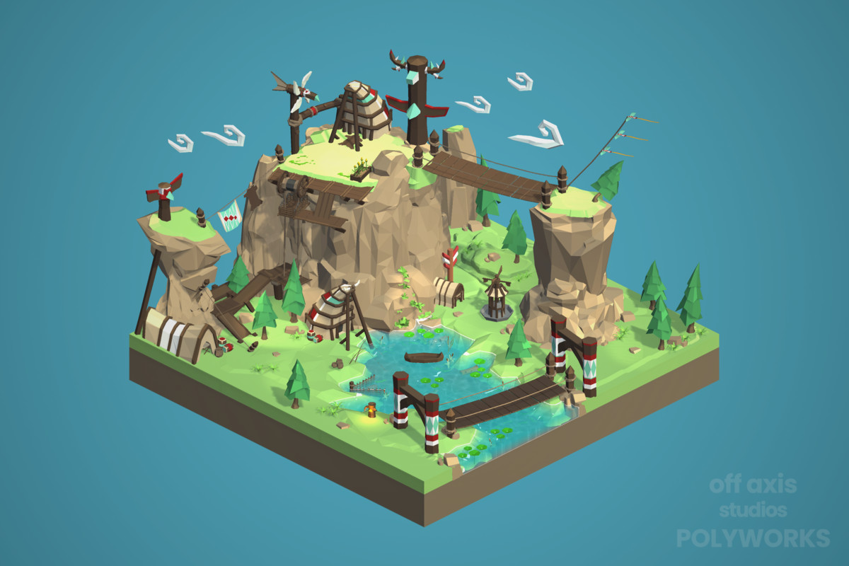 Low Poly Mega Pack - Polyworks