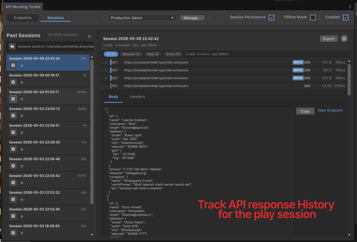 Api Mocking Toolkit