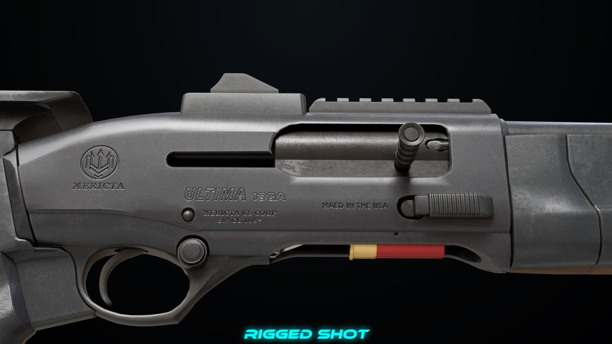 Shotgun Collection 01 URP HDRP Textures
