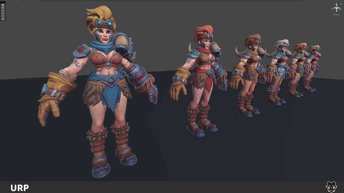 Stylized Character (Tirsa Emberforge)