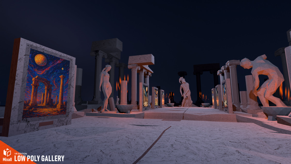 Low Poly Gallery - VR edition