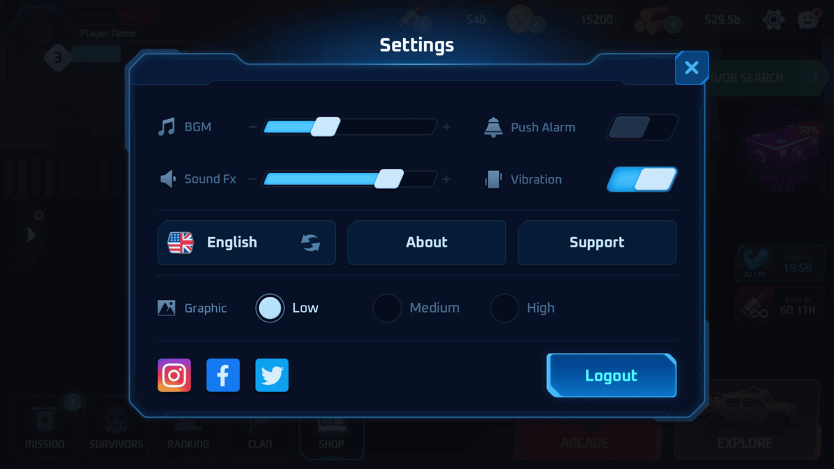 GUI Pro - Survival Clean