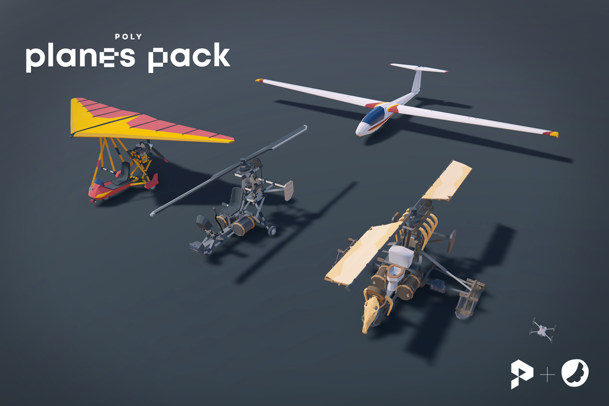 Poly Planes Pack