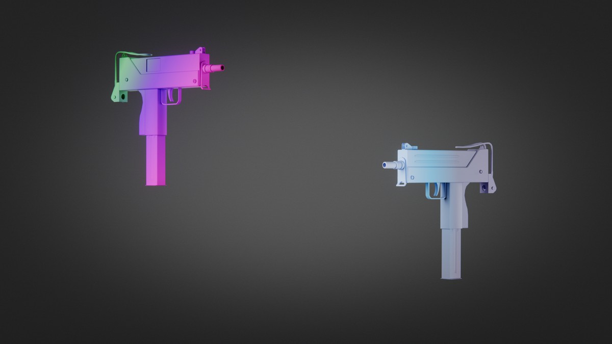 Weapon Gradient Skins Pack — 368 Variations