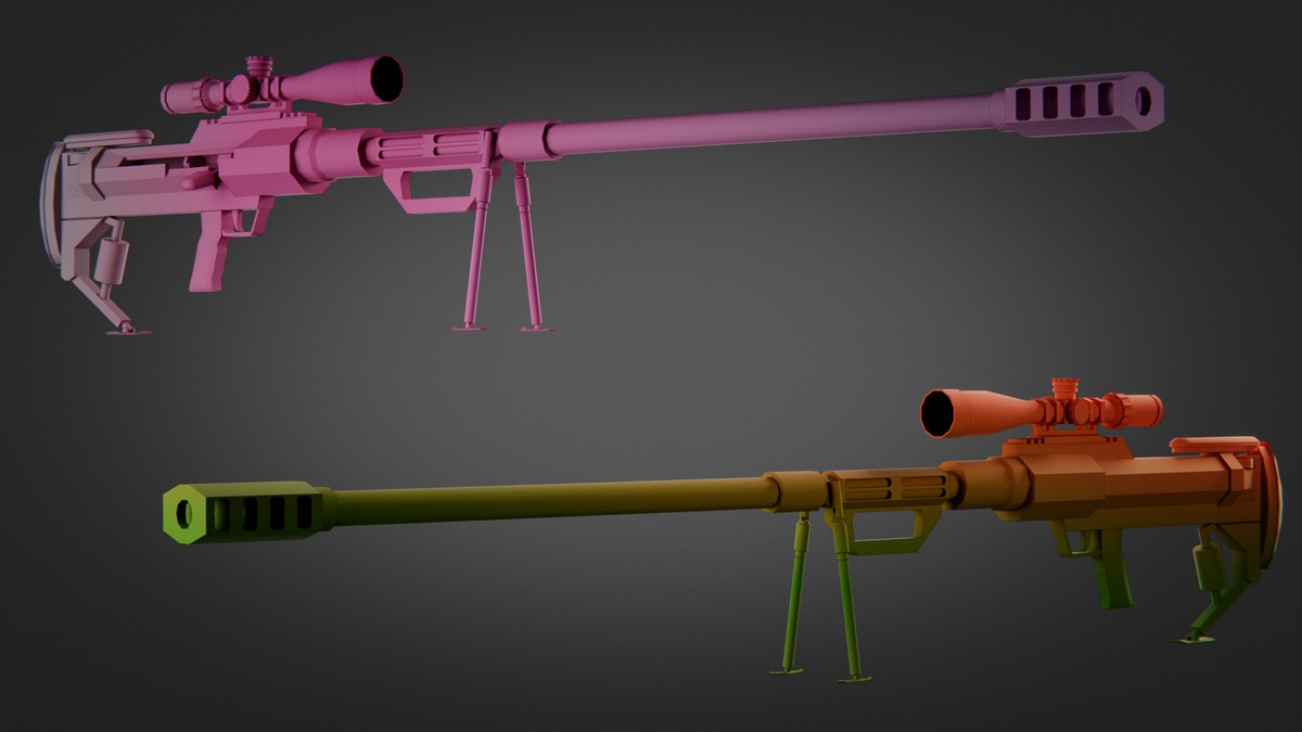 Weapon Gradient Skins Pack — 368 Variations