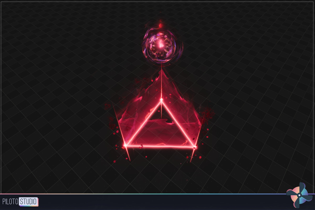 Triangle Burst Magic VFX