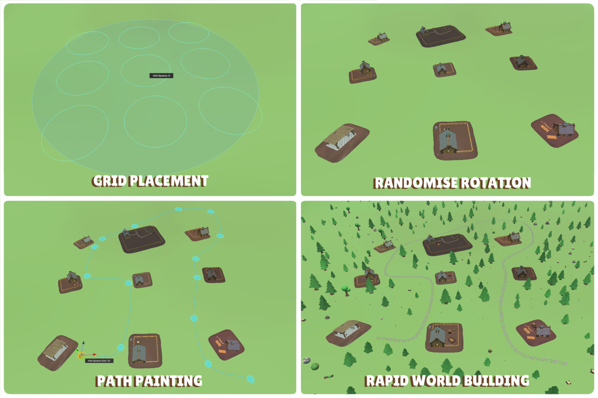 Prefab Painter: Placement & Variation Tool