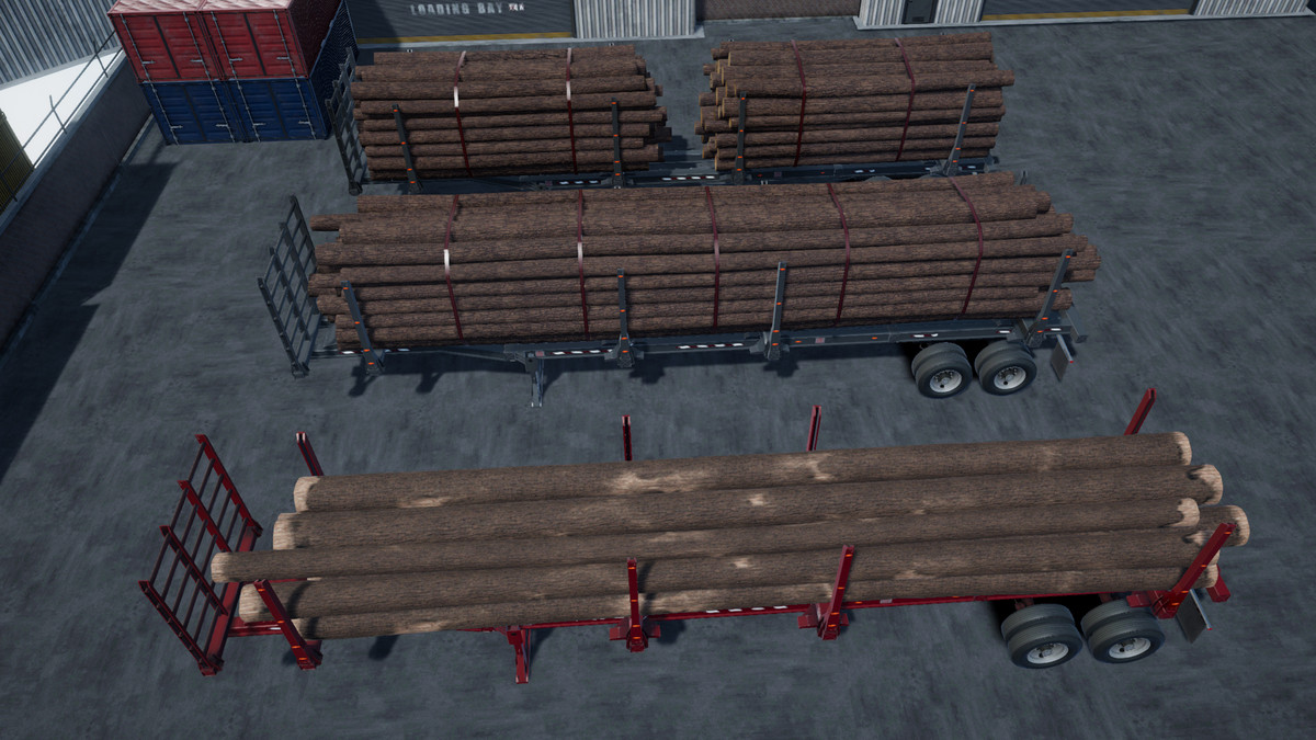 Cabover log truck