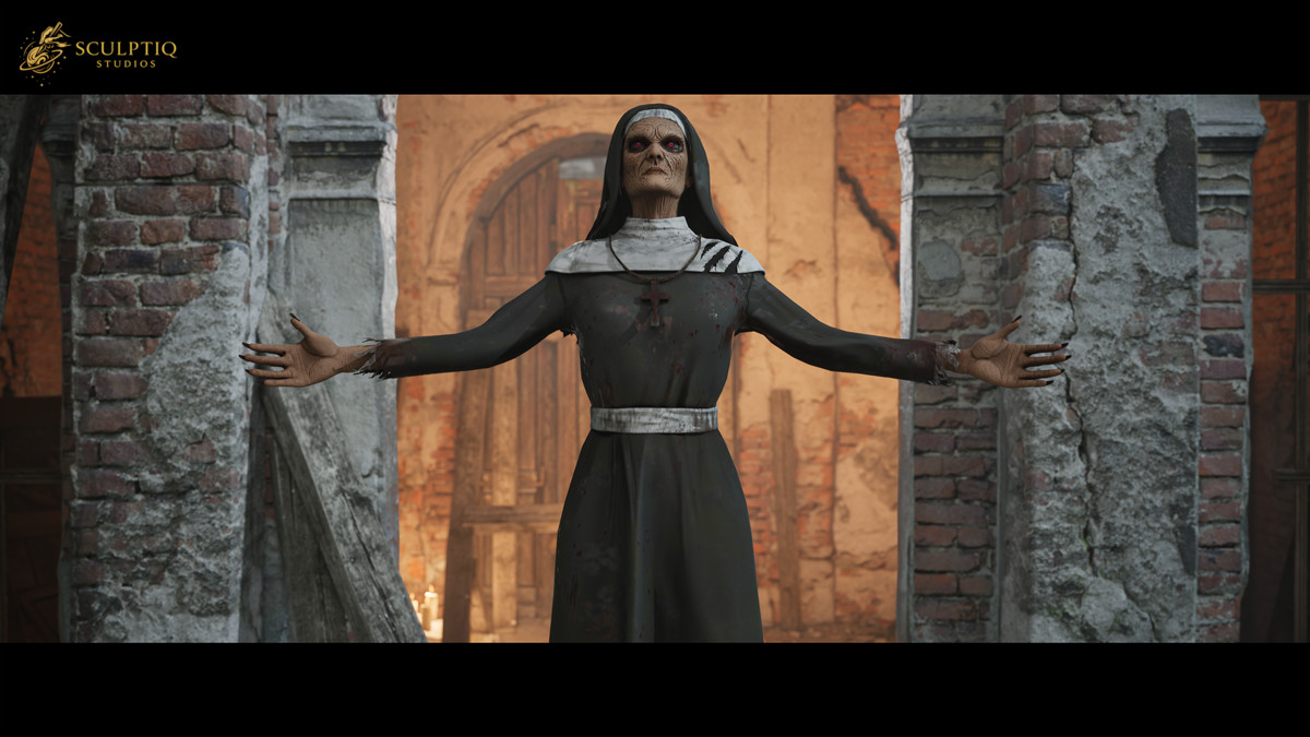 Nun / Possessed Nun - Dual Form Character