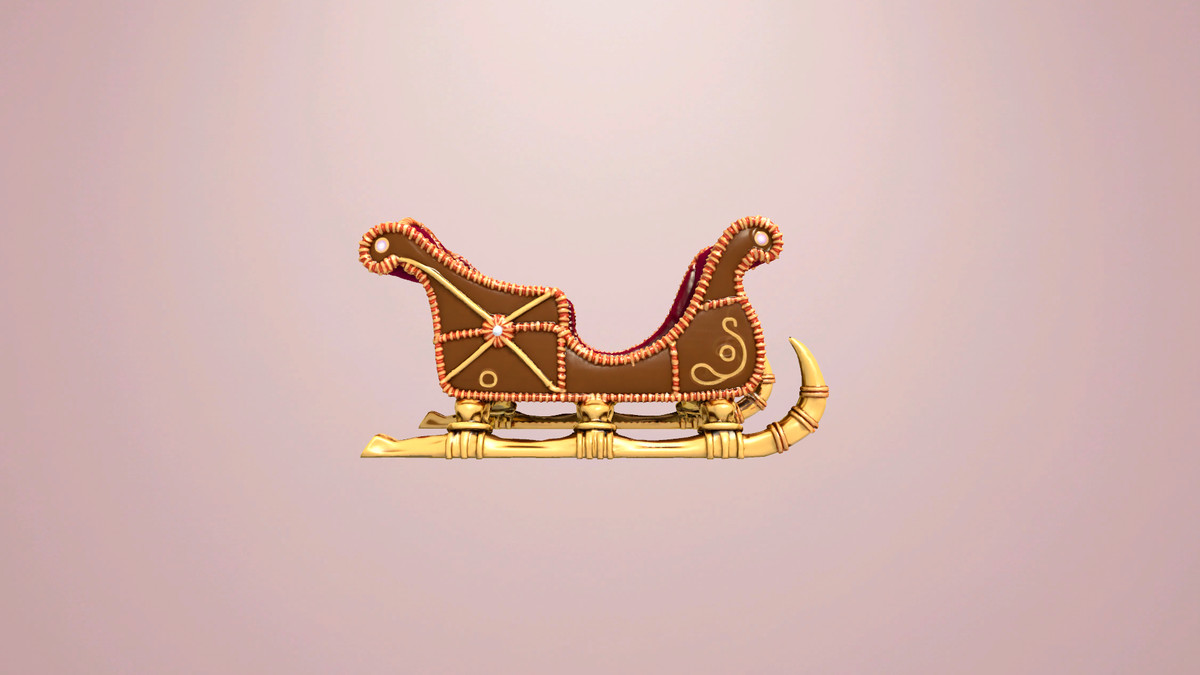 Stylized Sleigh