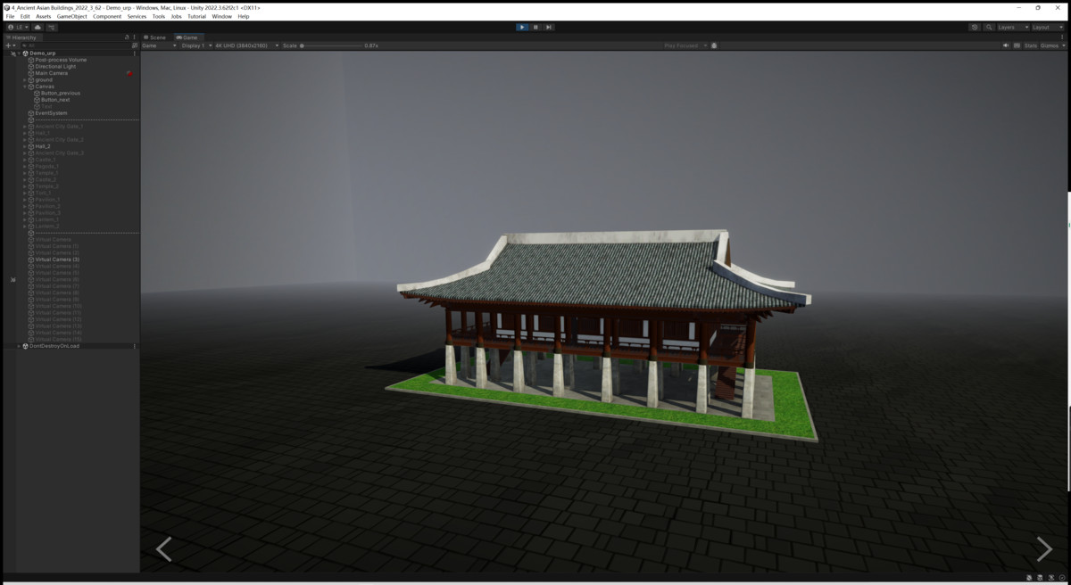 Asian Ancient Buildings