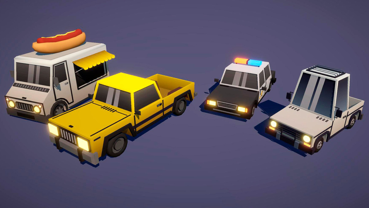 Low Poly Vehicle Collection 3