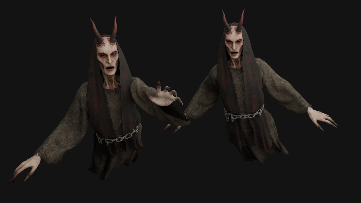 Flying Demon Ghost