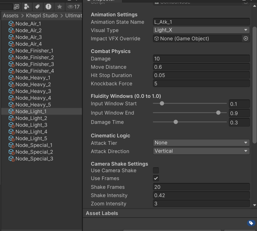 Ultimate Melee & Skill System