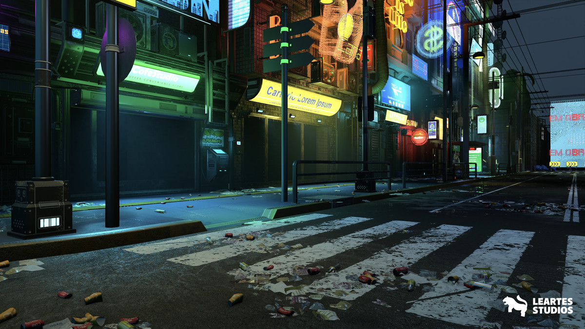 City / Street Environments Bundle (8 Packs)