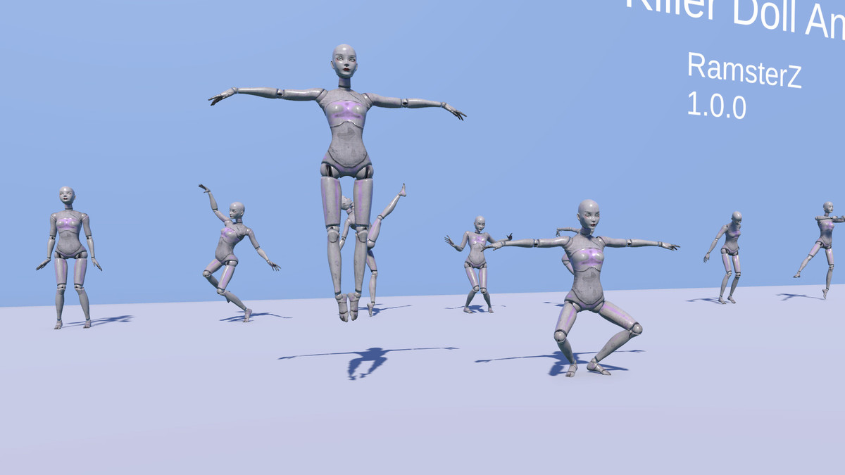 Killer Doll Animations