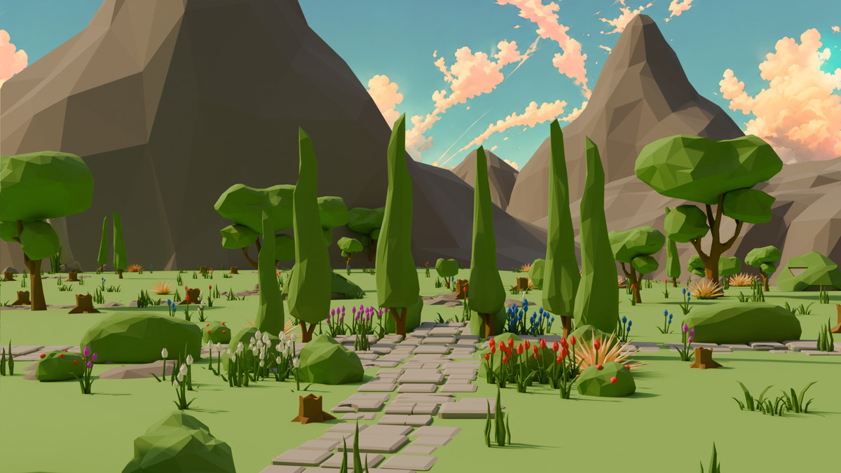 Sunny Meadows - Environment Pack by Soldium